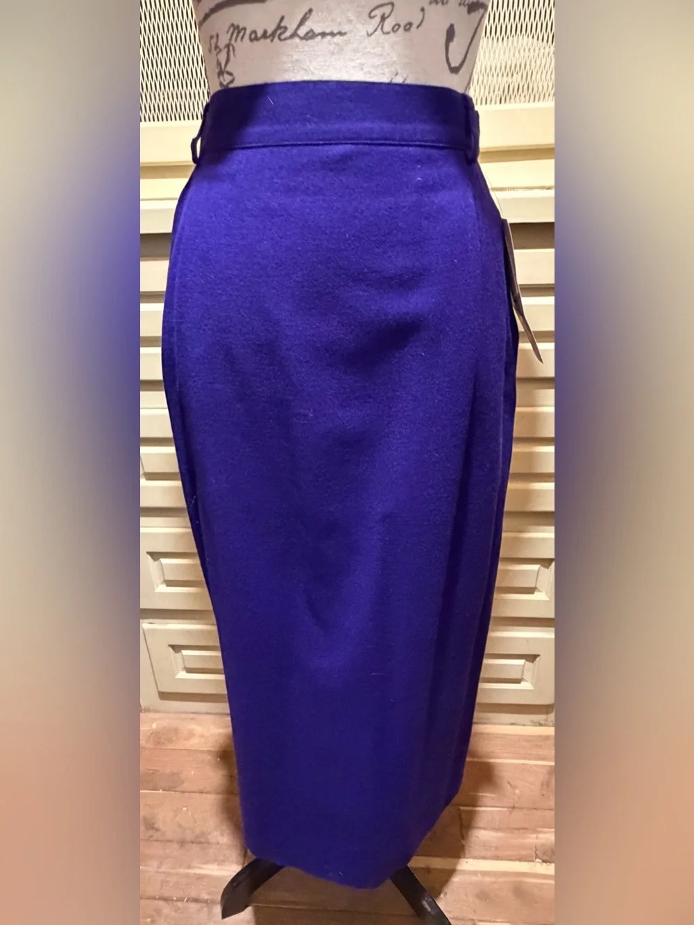 NWT VTG Escada 3Pc Silk & Wool Skirt Set